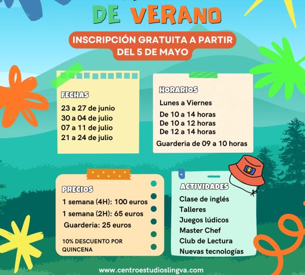 campamento de urbano de verano el Lingva